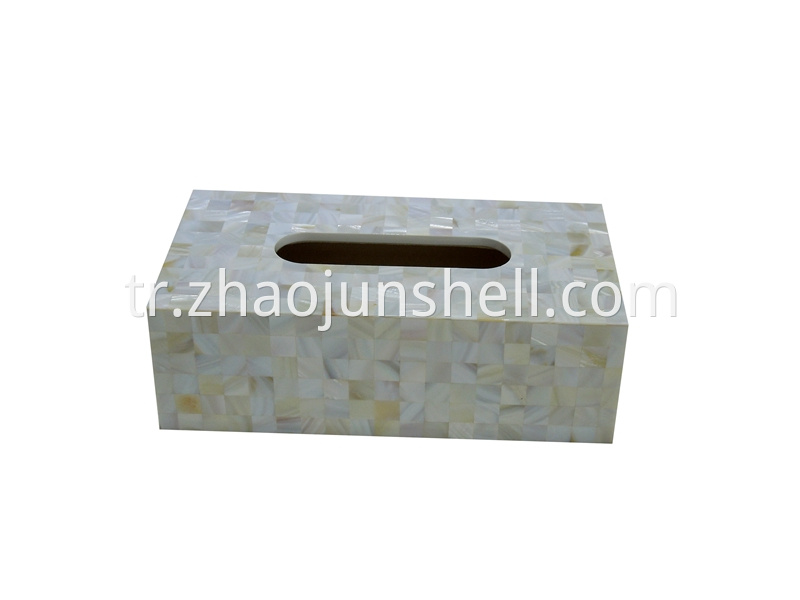 freshwater shell tissue box